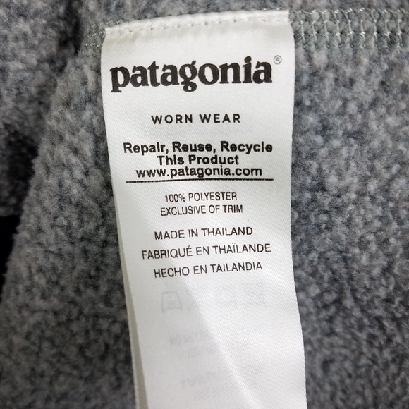 Patagonia Gray Better Sweater 1/4 Zip
Sz S - Picture 6 of 8